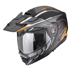 Moto přilba SCORPION ADX-2 WALT matná černo/oranžová