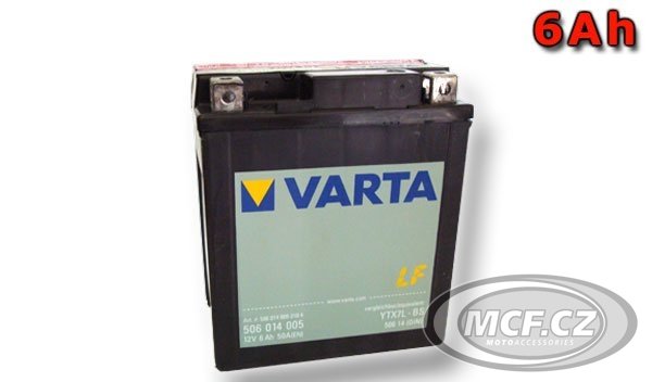 Moto baterie VARTA YTX7L-BS 12V 6Ah