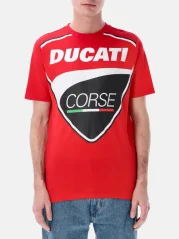 Pánské triko DUCATI EXTREME LOGO červené 26 36004