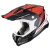 Motorcycle helmet SCORPION VX-22 AIR ATTIS black/red