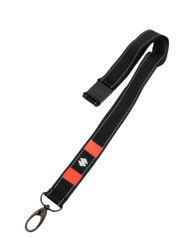 Klíčenka na šňůrku SUZUKI TEAM BLACK 990F0-BKLA1