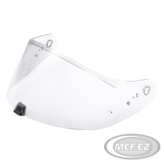 Plexi SCORPION EXO-1400/R1/520 AIR 2D racing čiré KDF16-2 OP ECE22-06