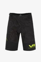 Šortky VR EQUIPMENT MTB TOPOGRAPHY černé EQMSPMB00204