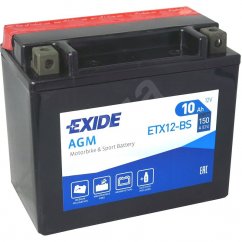 Moto baterie EXIDE ETX12-BS