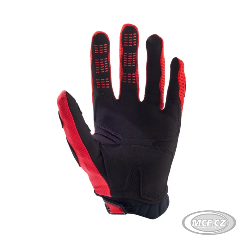 Rukavice FOX Pawtector černo/červené 33731-017