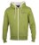 Mikina BRIXTON Zip Compass mechově zelená