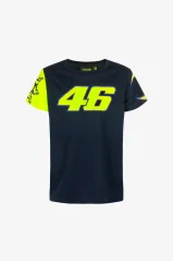 Dětské triko VR46 Luna Heritage tmavě modré 564802