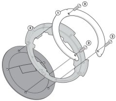 Objímka pro uchycení tankruksaku GIVI (SUZUKI) BF 01