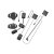 Audio kit HD s plochým mikrofonem pro TOUR, ACTIVE, CONNECT MICINTERPHO40FLAT