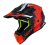 Moto přilba JUST1 J38 MASK matná fluo oranžovo/titanovo/černá