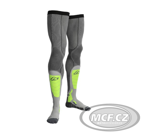 Nadkolenky ACERBIS X-LEG PRO VENTED šedo/fluo žluté 26704.290