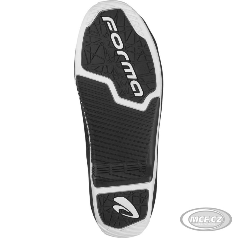 Dětské moto boty FORMA DRIFT černo/červeno/bílé