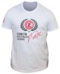 Triko ČZ SIGNATURE bílé 1802-98
