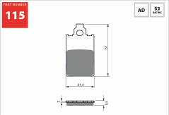 GOLDfren desky AD115