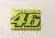 Magnet Valentino Rossi VR46 žlutý PAT601