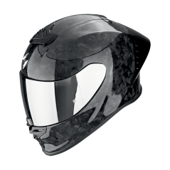 Moto přilba SCORPION EXO-R1 EVO II CARBON AIR ONYX černá
