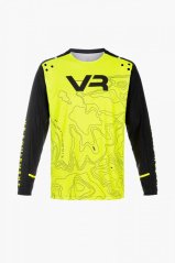 Dres VR EQUIPMENT MX EQMLSMX00128 černo/fluo žlutý