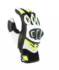 Moto rukavice RICHA TURBO fluo žluté