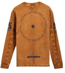 Triko s dlouhým rukávem ALPINESTARS NOOK LS hnědé 1244-42200 8180