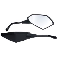 Univerzální zrcátka BIKE-IT 10mm černé pár MRU033