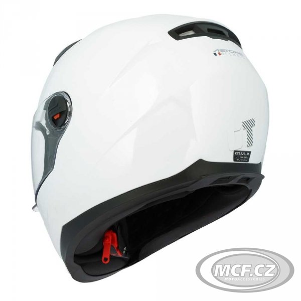 Moto přilba ASTONE GT2 solid bílá