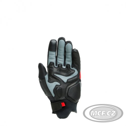 Moto rukavice DAINESE D-EXPLORER 2 šedo/modro/červeno/černé