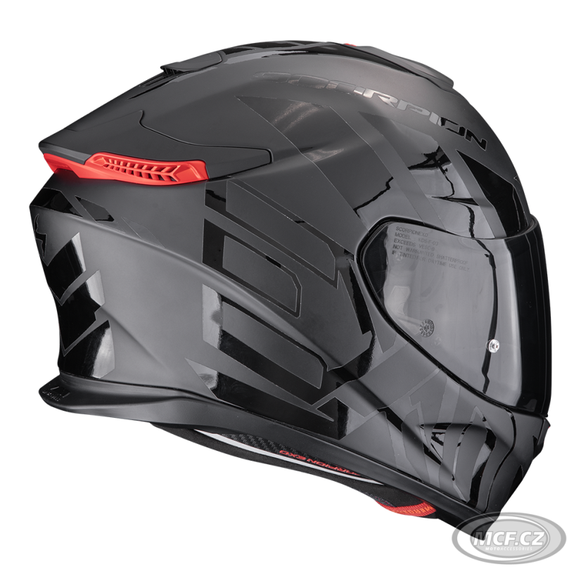 Moto přilba SCORPION EXO-GT SP AIR NOBLE matná černo/černá