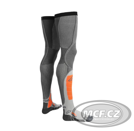 Nadkolenky ACERBIS X-LEG PRO VENTED šedo/oranžové 26704.150
