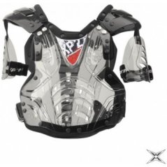 Dětský chránič hrudi POLISPORT XP1 MINI PRŮHLEDNÝ