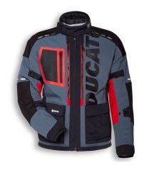Textilní bunda DUCATI STRADA C5 GORE-TEX černo/šedo/červená 98107535