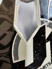 Kšilt JUST1 J12 MISTER X černo/bílý