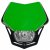 Maska na moto RACETECH V-FACE zelená
