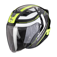 Motorcycle helmet SCORPION EXO-230 PUL black/neon yellow