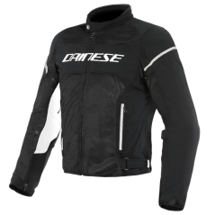 Moto bunda DAINESE AIR FRAME D1 TEX černo/bílá