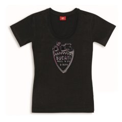 Dámské triko DUCATI GRAPHIC ART Shield 98769351