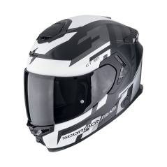 Moto přilba SCORPION GT EXO-GT SP AIR TORNADO matná černo/stříbrná