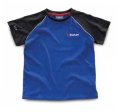 Dětské triko SUZUKI TEAM modré BLTC1