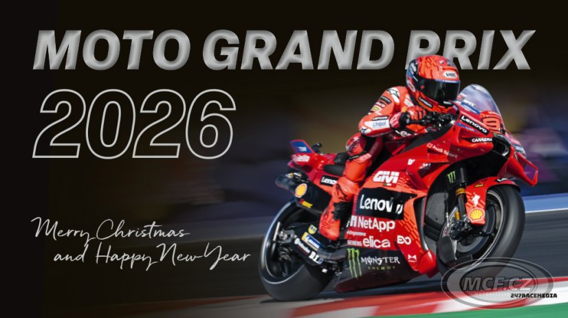 Stolní kalendář MOTO GP 2026