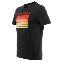 Triko DAINESE STRIPES černo/červené