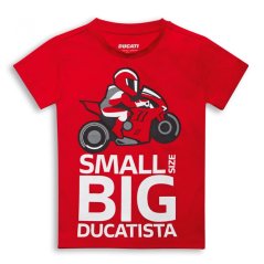 Dětské triko DUCATI BIG DUCATISTA červené 9877061