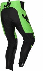 Dětské moto kalhoty JUST1 J-FLEX ARIA černo/neonově zelené