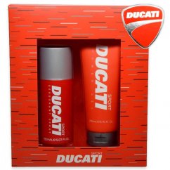 Dárková sada Ducati SPORT Srchový gel 200 ml + Deodorant 150 ml