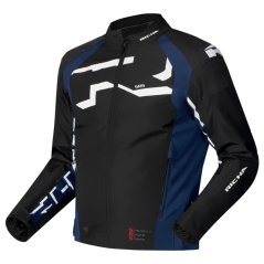 Motorcycle jacket RICHA STRADALE TEX WP black/blue