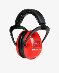 Chrániče sluchu 63 Bagnaia Ducati červené 501107