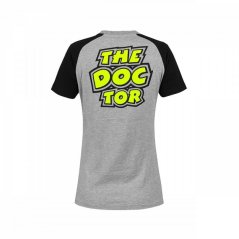 Dámské triko Valentino Rossi VR46 DOCTOR šedé 307605