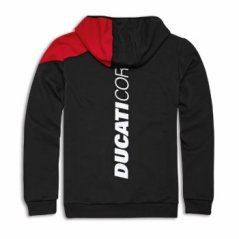 Mikina DUCATI DC SPEED černo/červená 98771074