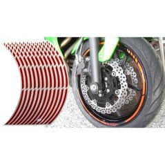 Pásky na kola KEITI červené WS810R