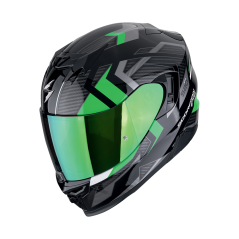 Moto helmet SCORPION EXO-520 EVO AIR SENSUS black/green