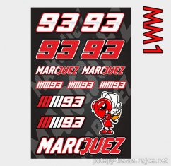 Samolepky MARC MARQUEZ MM1