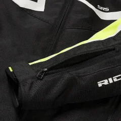 Motorcycle jacket RICHA STRADALE TEX WP black/fluo yellow
